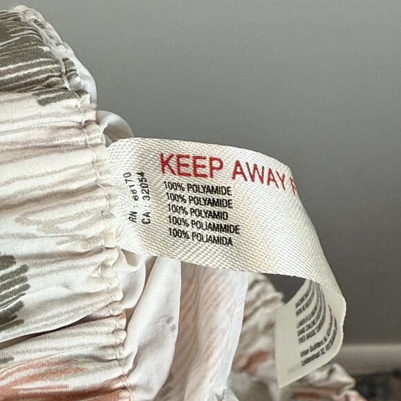 FP Movement Shorts Womens S Printed In The Wild Mid Rise Paperbag Sporty Active - Picture 9 of 9